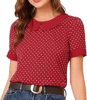 Women's Peter Pan Collar Shirt