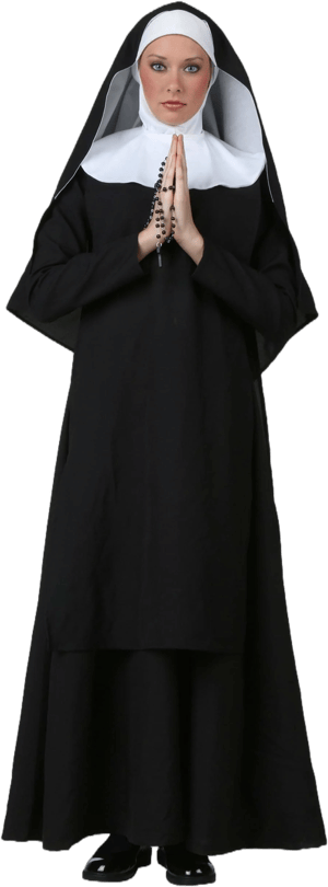 Women's Deluxe Nun Costume