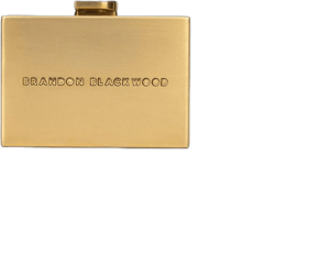 Brandon Blackwood Mini Metal Minaudière