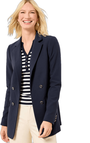 Women's Talbots Tailored Stretch No Close Blazer