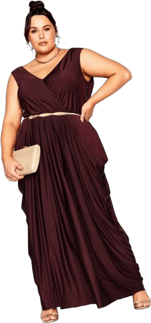 Athena Goddess Maxi Dress