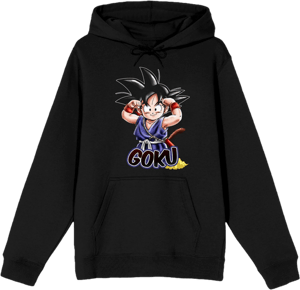 Dragon Ball Goku Strong Arms Long Sleeve Hooded Sweatshirt