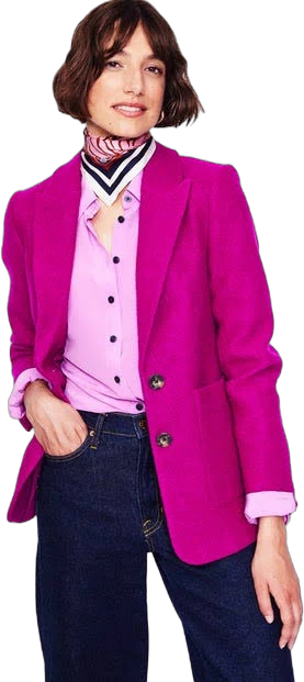 Boden Women's Marylebone Textured Blazer