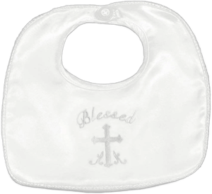 Bearington Baby Blessings Christening and Baptism Bib