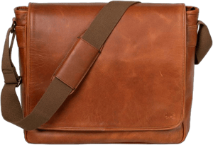 Roosevelt Buffalo Leather Satchel Messenger Bag