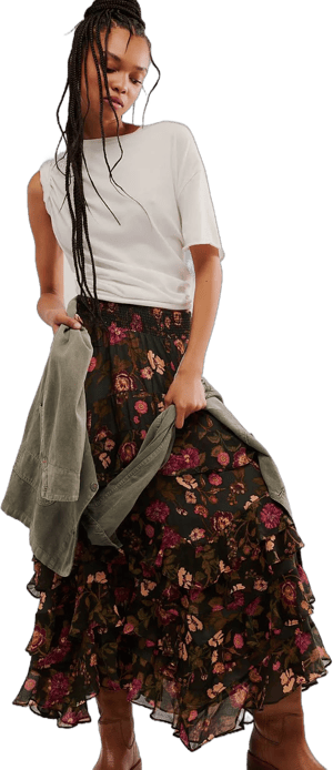 Free People Lolita Maxi Skirt