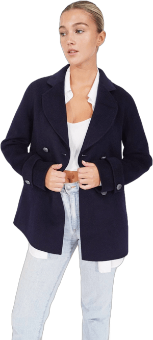 Belle&Bloom Women's Forget You Military Peacoat