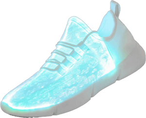 Softance Fiber Optic LED Light Up Sneakers with USB Charging