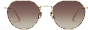 Quay Rooftop Round Polarized Sunglasses