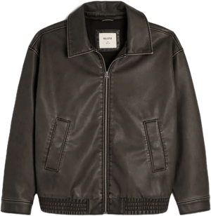 Hollister Women's Vegan Leather Jacket