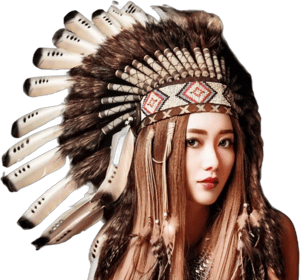 The World of Feathers chiefs hat,halloween costumes men,indian costume women