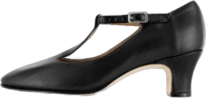 Bloch Ladies Chord T-Strap 2 inch Heel Character Shoes