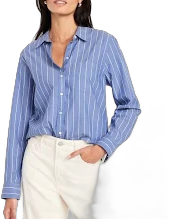 Old Navy Women's Classic Button-Down Shirt