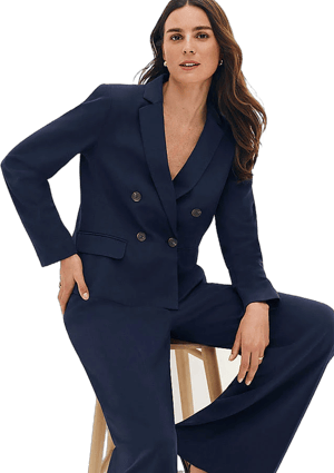 Ann Taylor Women's Tailored Textured Drape Blazer