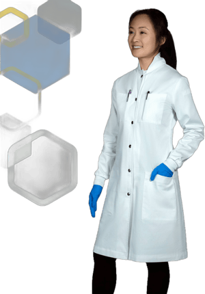 Genius Lab Gear Women's Cotton Scientist Lab Coat