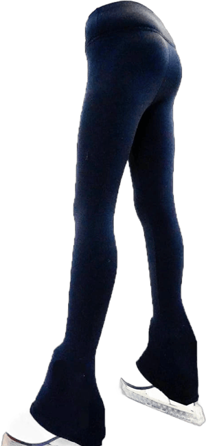 UniqGarb Ice Skating Pants for Girls Women Polartec Warm Fleece Figure Skating Leggings for UGSP1