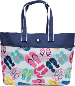 Geckobrands Oversized Beach Tote