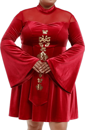 Star Wars Queen Padme Amidala Velvet Dress