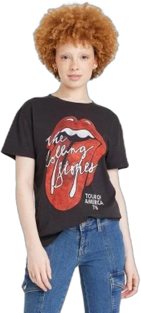 The Rolling Stones Classic Short Sleeve Graphic T-Shirt