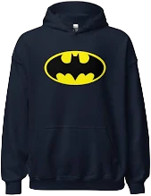 BATMAN Logo Hoodie S / Navy