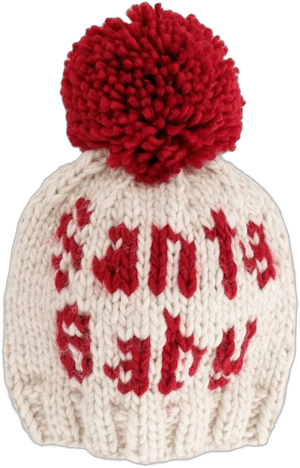 Santa Baby Knit Pom Hat