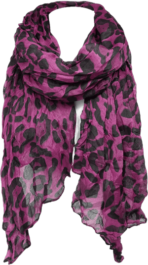 KMystic Classic Leopard Print Scarf