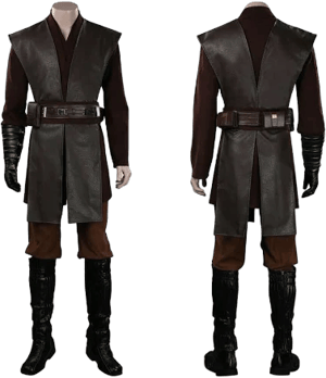 Star Wars Anakin Skywalker Cosplay Costume Outfit Halloween Full Set