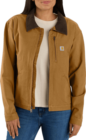 Carhartt Women's Rugged Flex Loose Fit Canvas Detroit Jacket