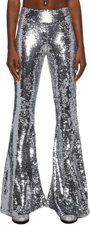 Club Exx Mirror Ball Dancer Flare Pants