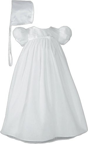 Little Things Mean A Lot Baby Girls Embroidered Christening Dress Outfit