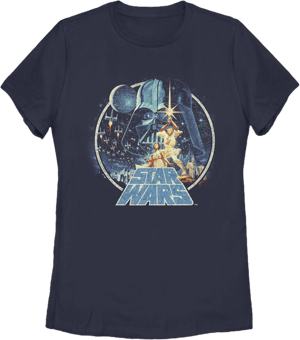 Star Wars Classic Scene Circle T-Shirt