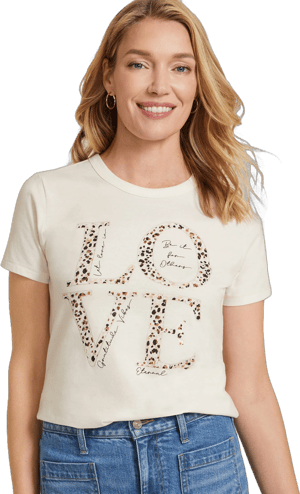 maurices Women's Classic Fit Animal Print Tee