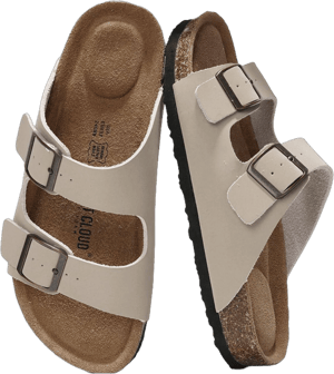 Women's Genuine Leather Memory Foam Sandals