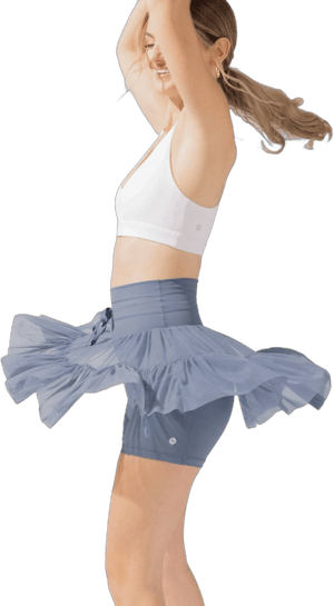 Popflex Pirouette Tiered Skort