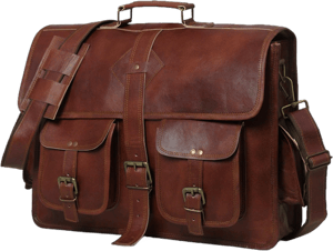 Men's Leather Messenger Bag