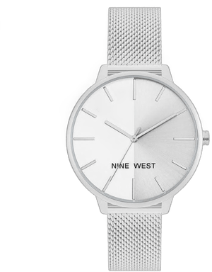 Nine West Women's Two Tone Mesh Watch