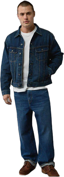 Ae Denim Men's Trucker Jacket