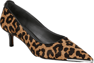 Franco Sarto Women's Kalsa Pointed Toe Leopard Print Pumps