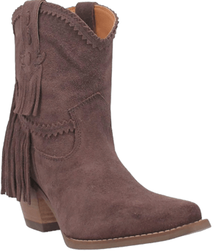 Dingo Women's Fandango Suede Leather Western Booties