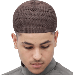 Women's Open Weave Nylon Kufi Hat