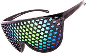 Honeycomb Oversize Sunglasses