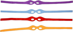 Teenage Mutant Ninja Turtles 4 Felt Eye Masks