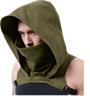 L'VOW Ninja Rogue Cowl Hood Cape Hat