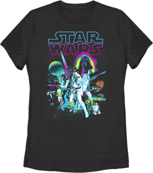 Star Wars A New Hope Graphic T-Shirt