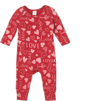 Heart Love Romper