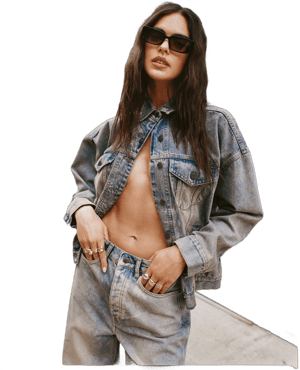 Nasty Gal Women's Oversized Denim Jacket