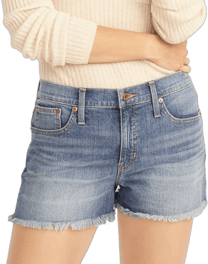 J.Crew Women's Mid-Rise Denim Shorts