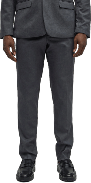 Fashion Nova Men's Modern Stretch Slim Trousers