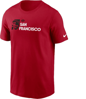 Men's San Francisco 49ers Nike Essential Logo T-Shirt