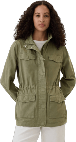 Gap Women's Canvas Utility Jacket